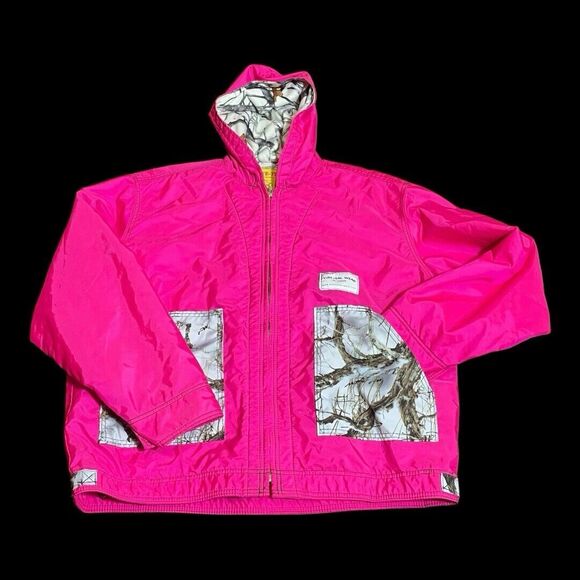 Jacket Nite Time Outdoors Hunting Camouflage Women’s Size XL Zip Coat Vintage - Picture 2 of 6